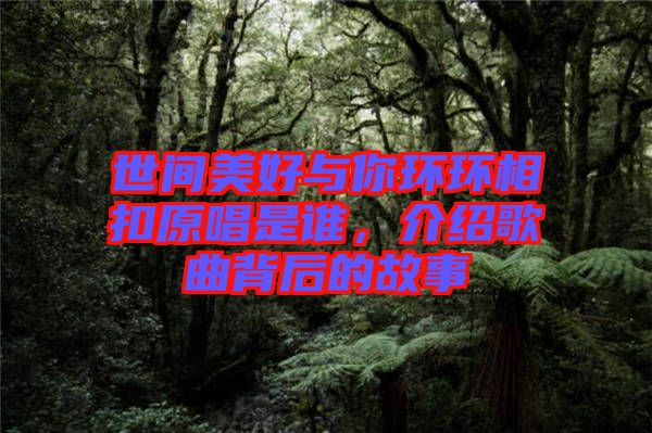 世間美好與你環(huán)環(huán)相扣原唱是誰，介紹歌曲背后的故事