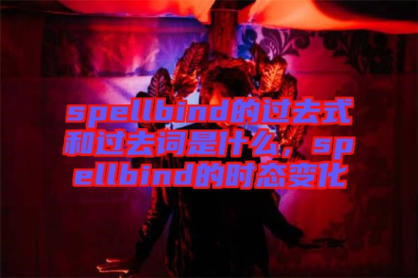 spellbind的過去式和過去詞是什么，spellbind的時態(tài)變化