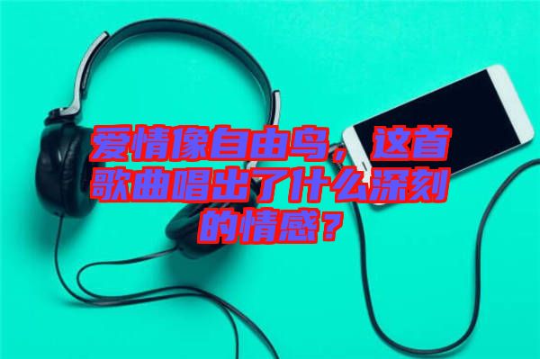 愛情像自由鳥，這首歌曲唱出了什么深刻的情感？