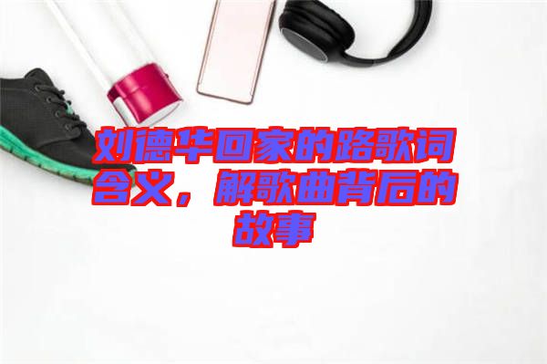 劉德華回家的路歌詞含義，解歌曲背后的故事