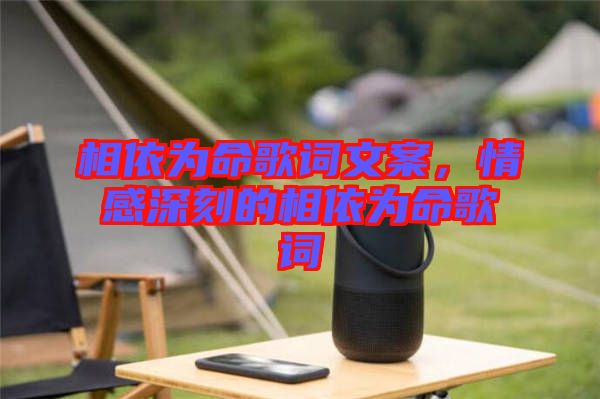 相依為命歌詞文案，情感深刻的相依為命歌詞