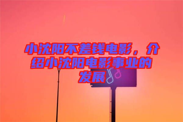 小沈陽不差錢電影，介紹小沈陽電影事業(yè)的發(fā)展