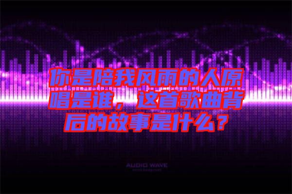 你是陪我風(fēng)雨的人原唱是誰，這首歌曲背后的故事是什么？