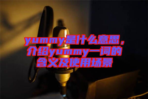 yummy是什么意思，介紹yummy一詞的含義及使用場景