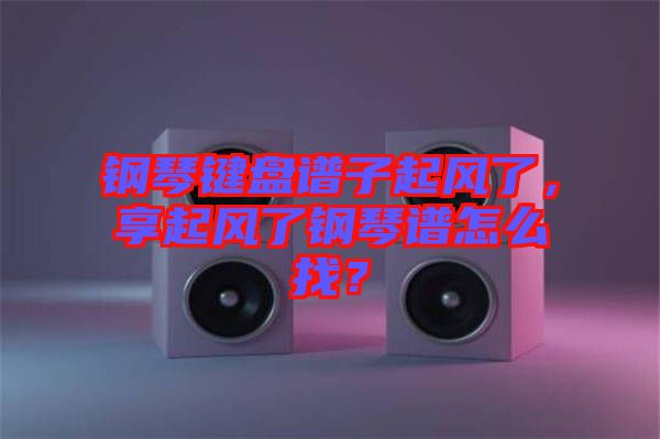 鋼琴鍵盤譜子起風(fēng)了，享起風(fēng)了鋼琴譜怎么找？